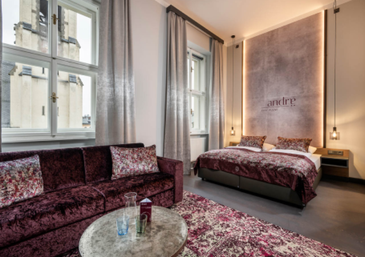 Signature room with fortress view at HOTEL andr&auml;